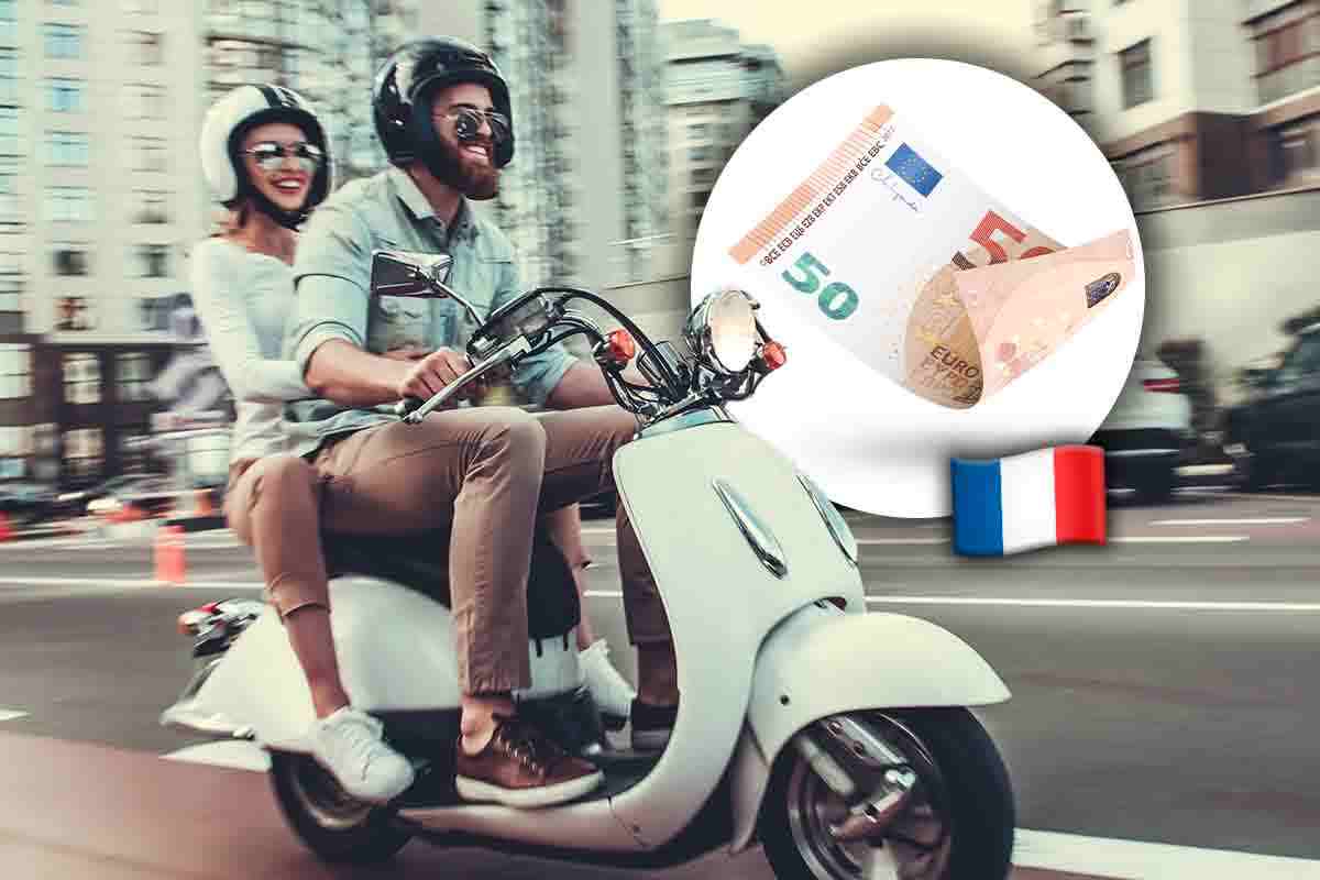 scooter francese 50 euro al mese